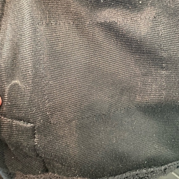 The North Face Osolita Zip Up Fleece Jacket Black Large 14/16 Girls Pockets Soft - Picture 9 of 13